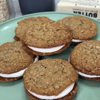Cream Pie Sandwich Cookies