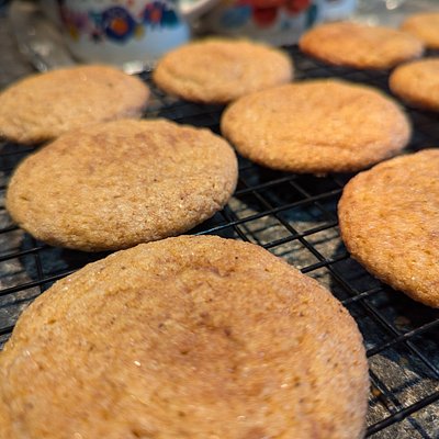GF Chewy Pumpkin Snickerdoodles