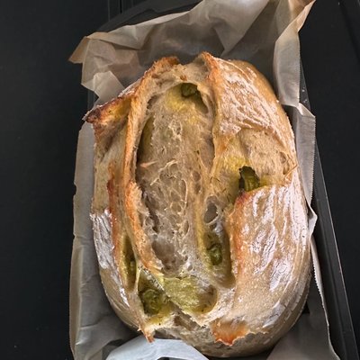 Dill Pickle Sourdough Bread