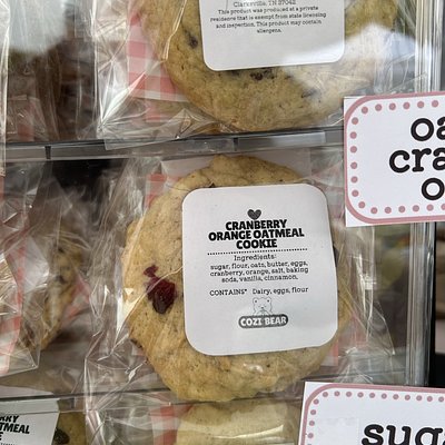 Oatmeal Cranberry Orange Cookies