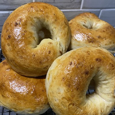 Onion Bagel 4 Pack