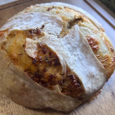 Bacon Chedder Sourdough Loaf 