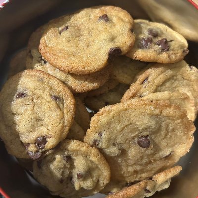 2.5 Brown butter Chocolate Chip Cookies 
