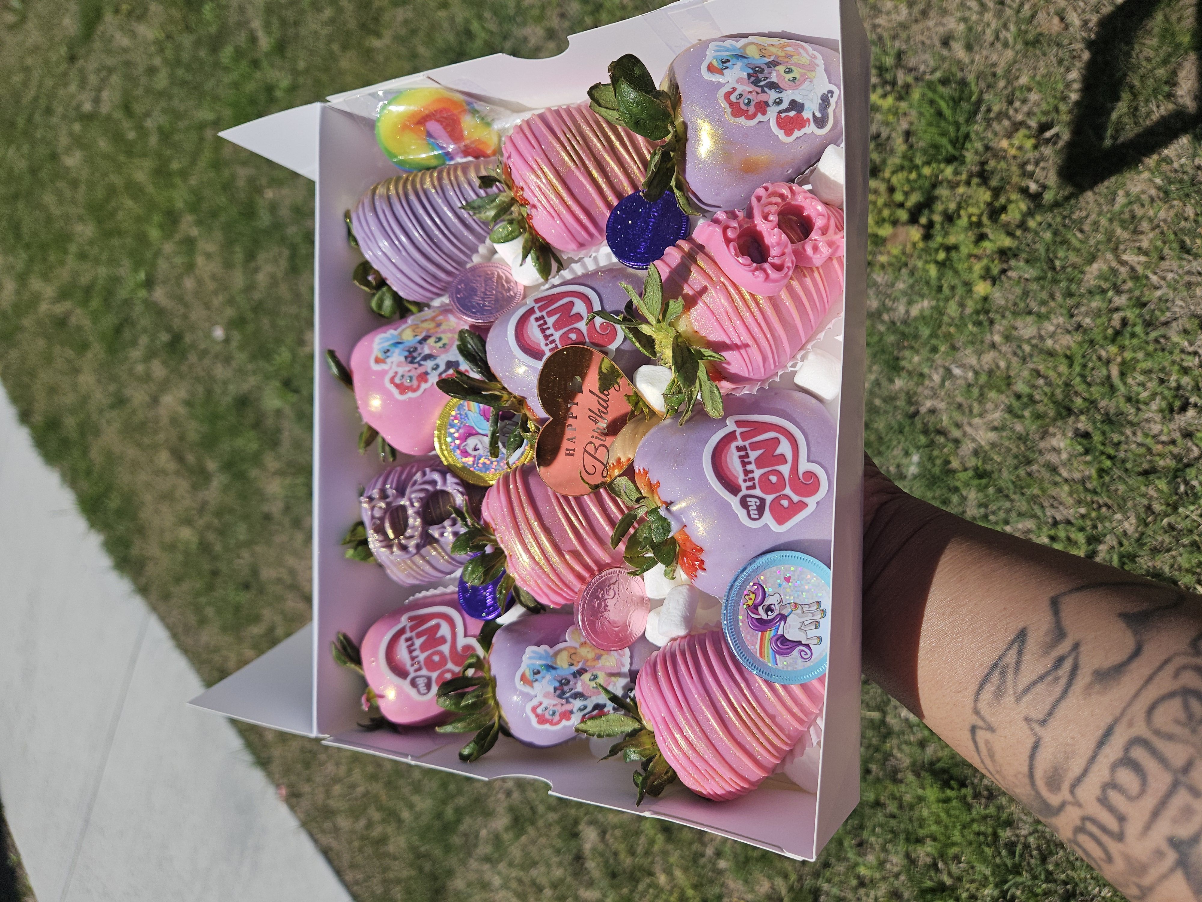 Custom Dipped Strawberries