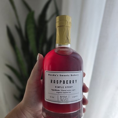 Raspberry Syrup (12 Oz)
