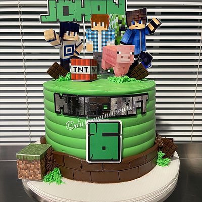 8” Two Layer Round Cake 