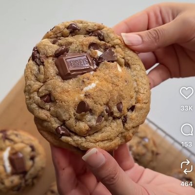 S’mores Cookie Frozen Cookie Dough 12 Count 