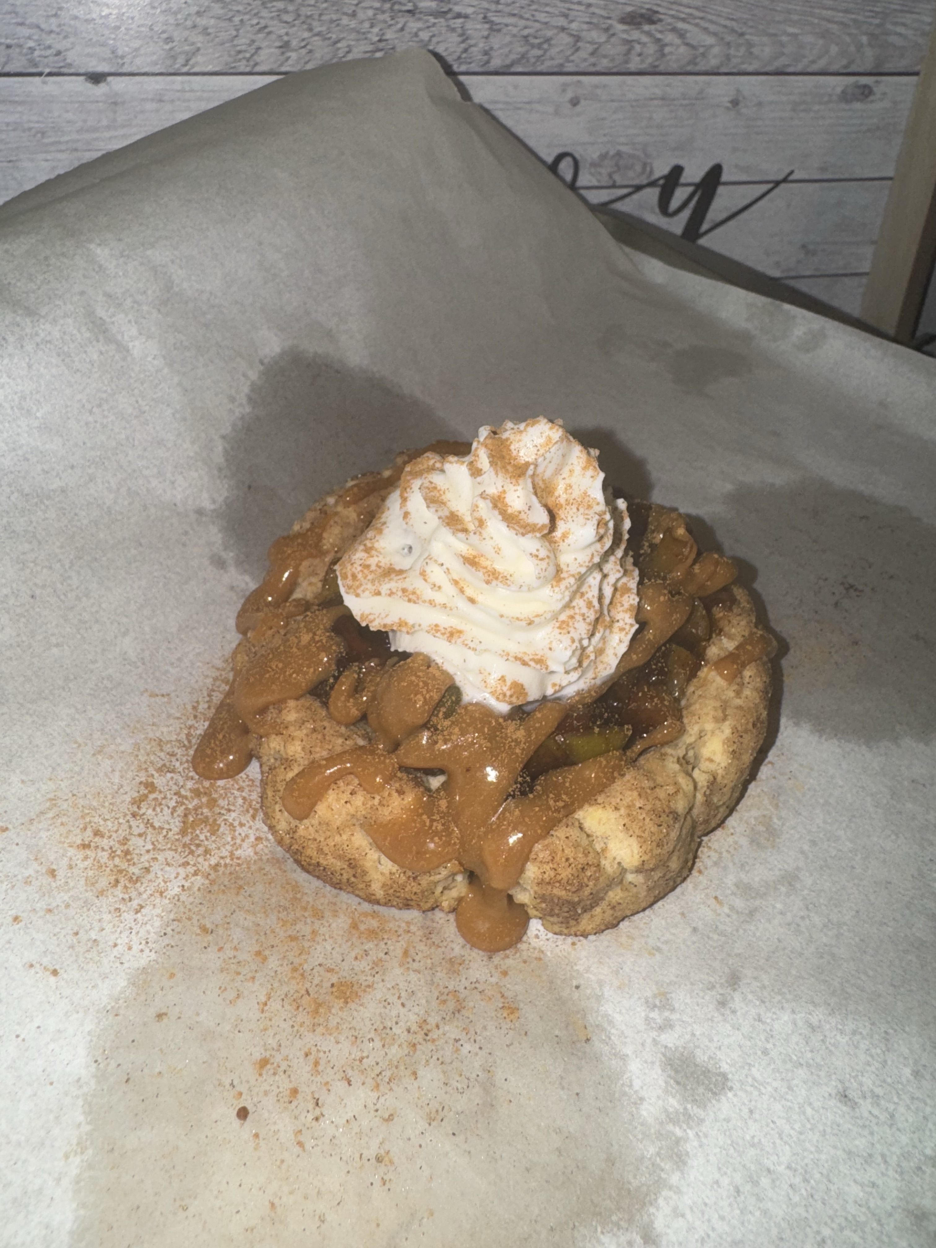 Cinnamon Sugar Apple Pie Cookie 