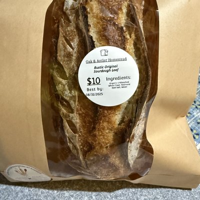 🥖 Rustic Original Sourdough Loaf 🥖