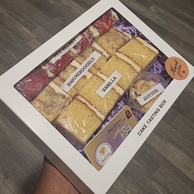 Wedding Cake Tasting Box