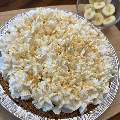 9” Banana Cream Pie