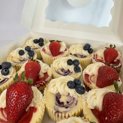 Cupcake Cheesecake 16 Per Box
