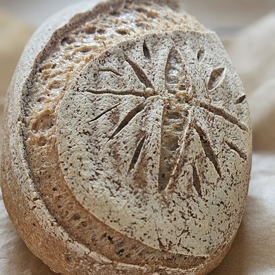 Gluten Friendly Garlic Rosemary Sourdough 