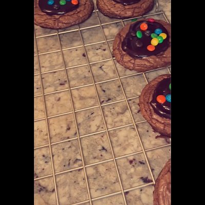 Cosmic Brownie Cookies