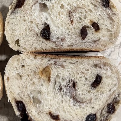 Cinnamon Raisin Sourdough Loaf 