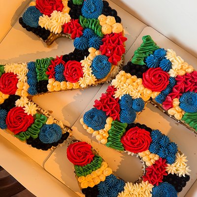 Graduation Double Decker Cookie Cakes – “26”