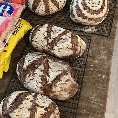 Chocolate/Espresso Sourdough Loaf