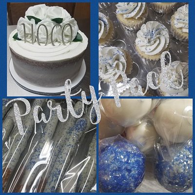 Party Pack 6 Inch Round Cake