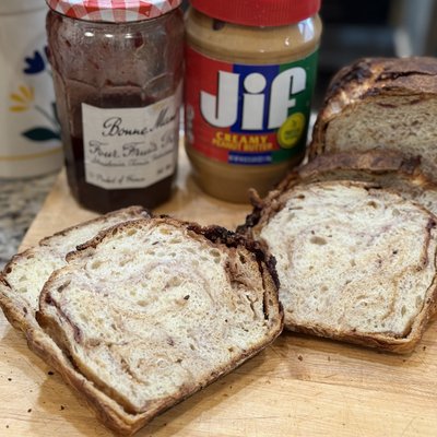 🥜🍇 PB & J Sourdough 🍇🥜