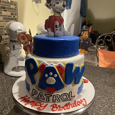 Paw Patrol Theme Cake 