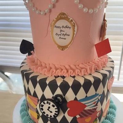2 Tiered Cake 6” & 8” 