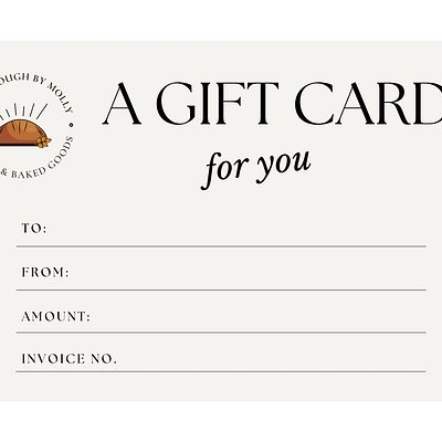 Sourdough by Molly - Gift Card 🎁