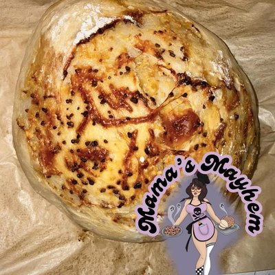 Garlic & Parmesan Sourdough Bread