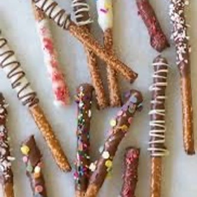 Covered Pretzel Rods