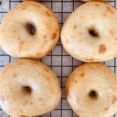 Sourdough Bagels - Plain (4ct) 