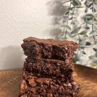 Chewy Gooey Lactation Brownies 
