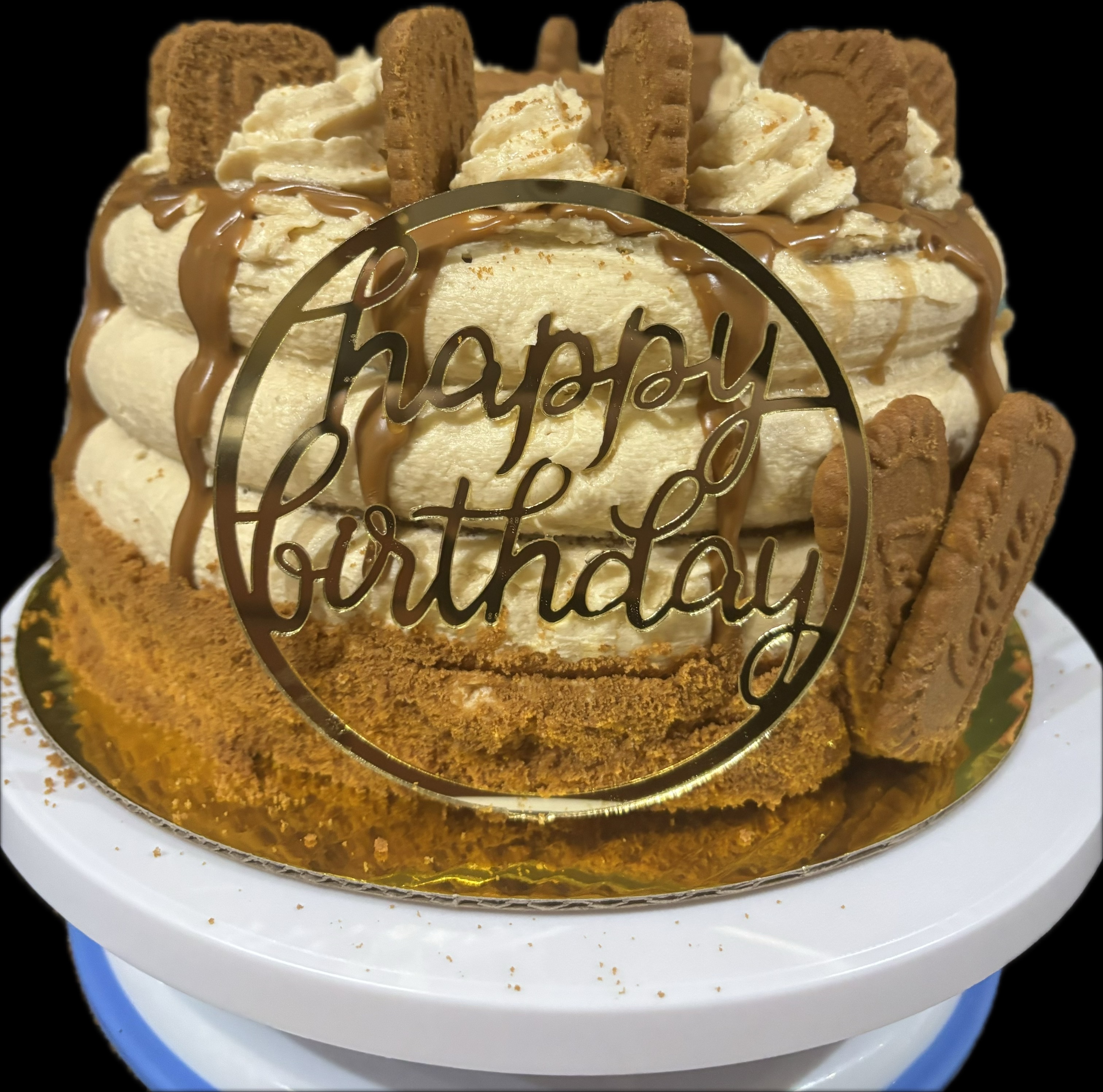 Vegan Biscoff Cookie Cake