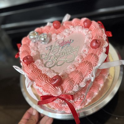 2 Layer 8 Inch Heart Cake Summer Special 