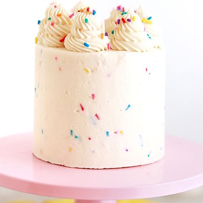 Petite  Funfetti Cake 2-4 Servings 