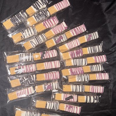 Dipped Sugar Wafers