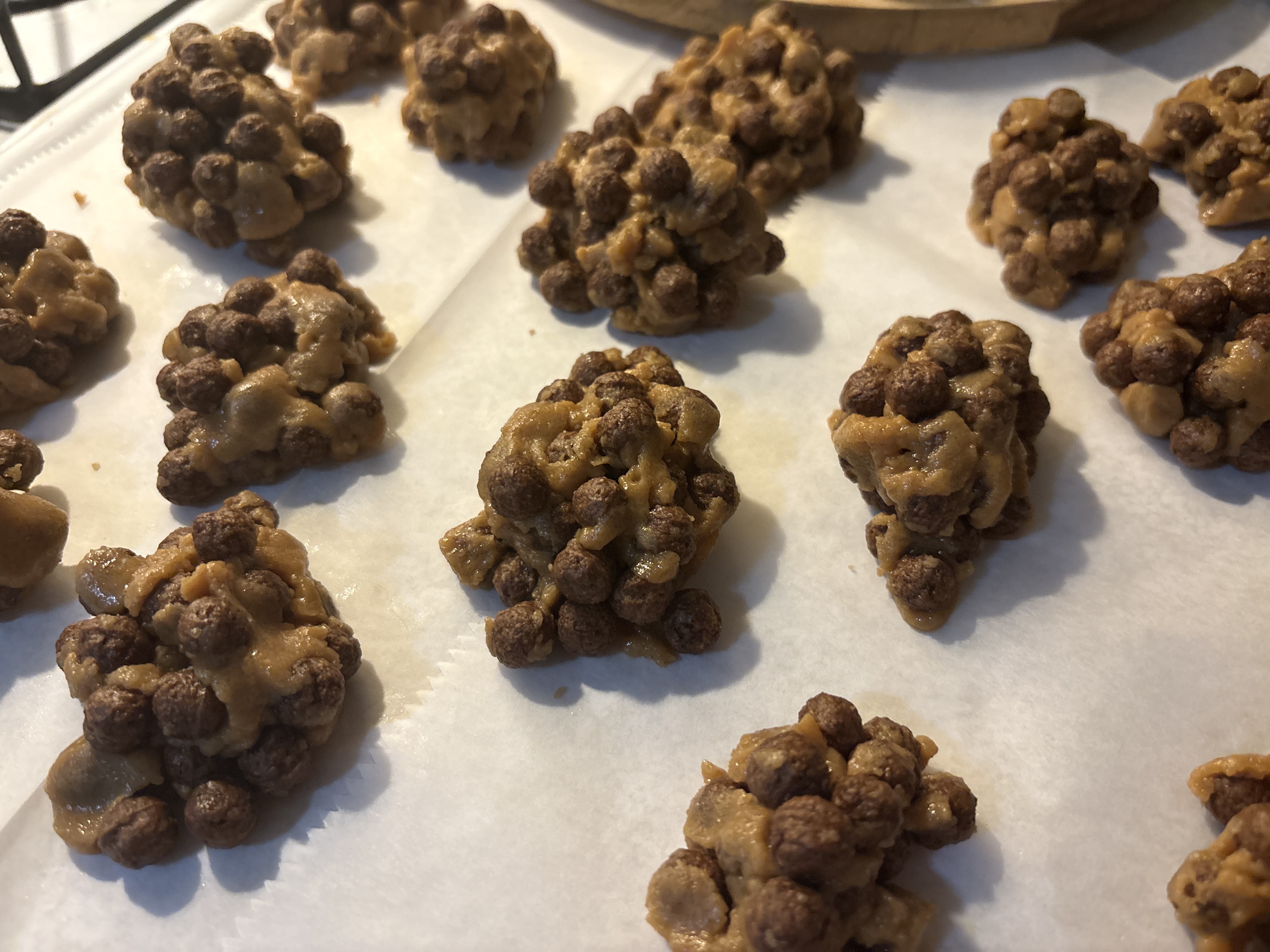 Cocoa Puff Cookies