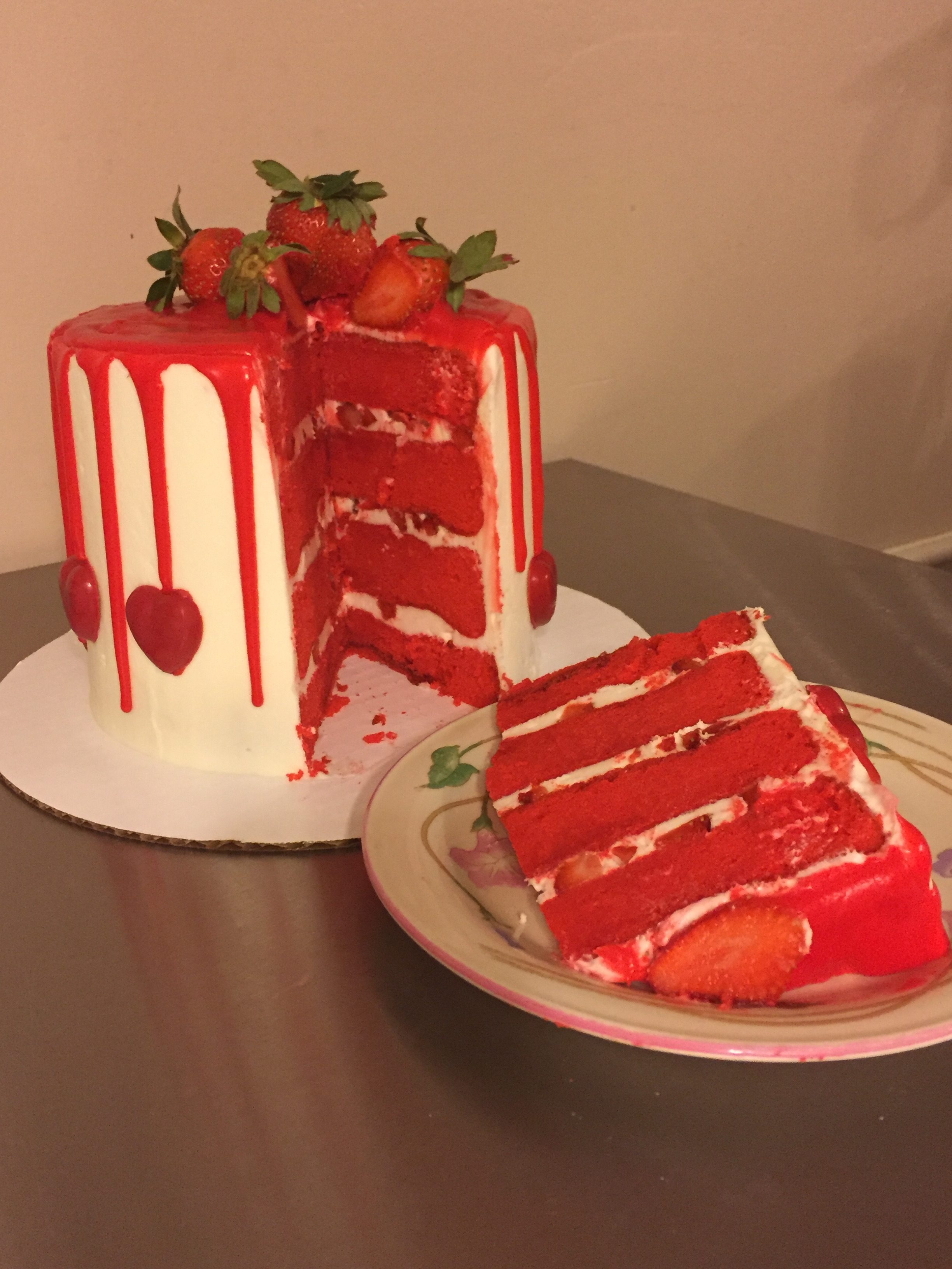 Strawberry Cake 