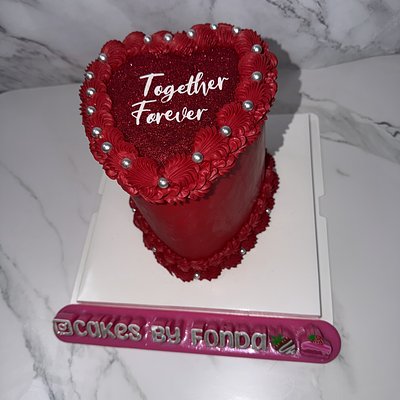 6” Heart Cake 
