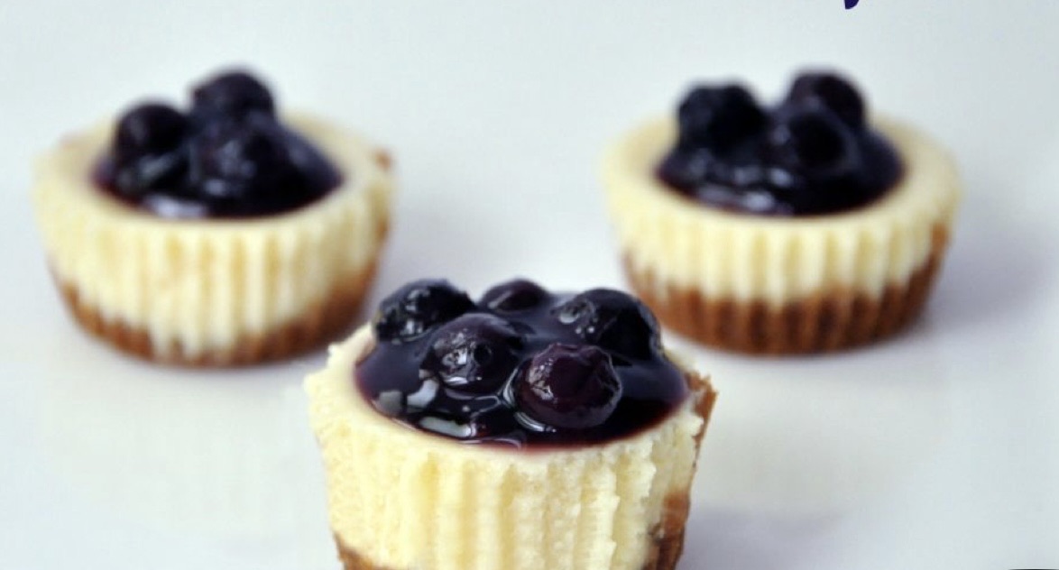 Mini Blueberry Cheesecake 