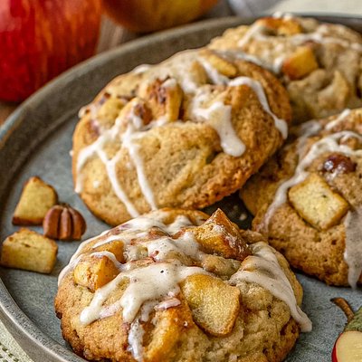 Apple Fritter Cookies