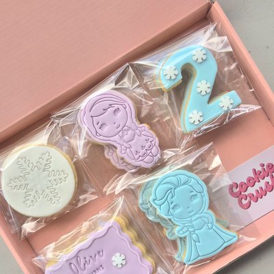 Personalised Frozen Birthday Cookies