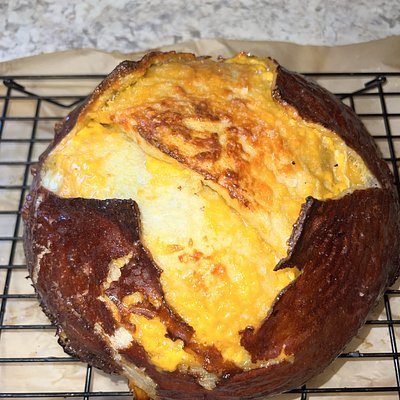 Pretzel Sourdough (please Note With Or Without Cheddar In Comments) 