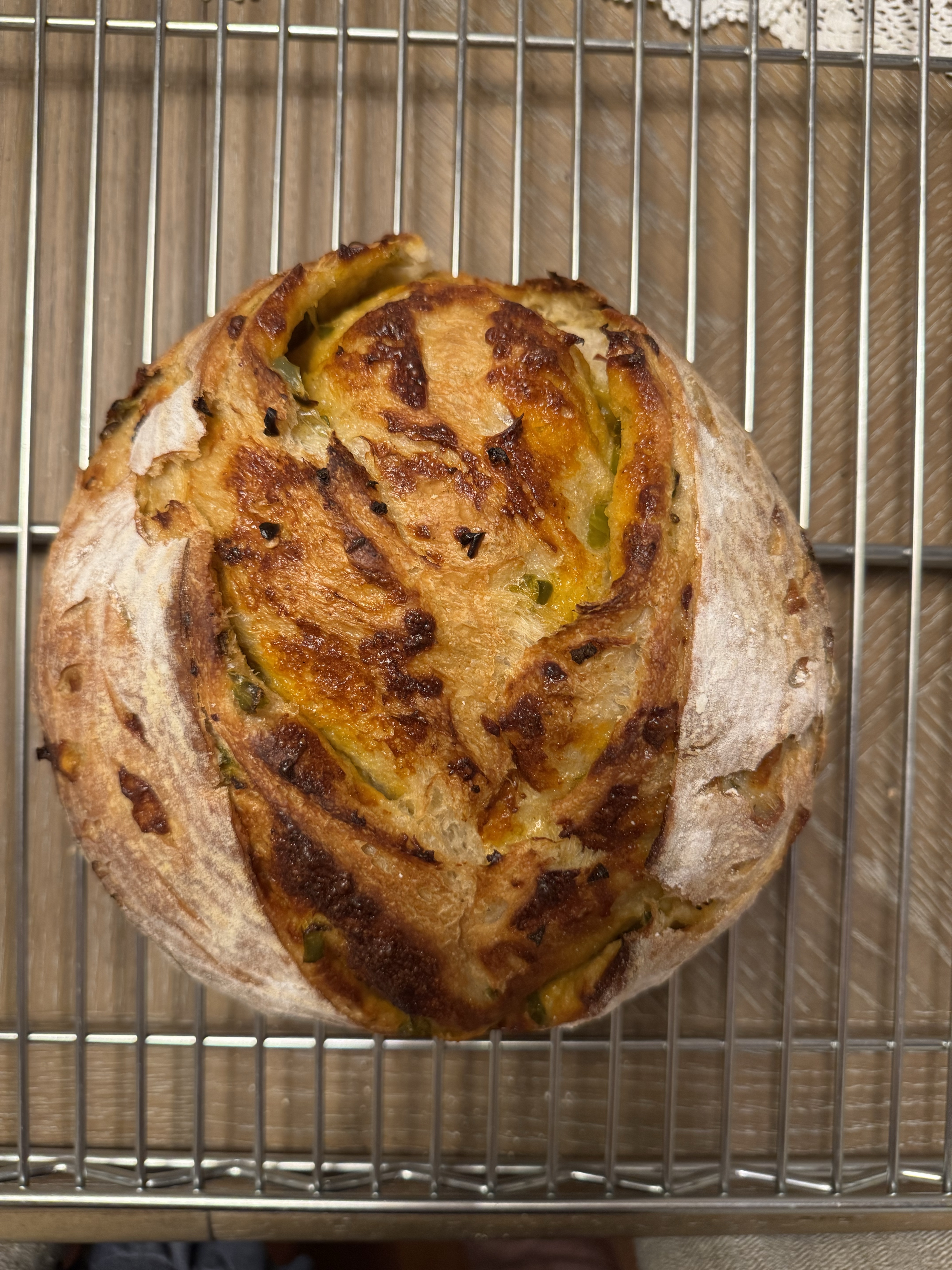 Artisan Jalapeño Cheddar Sourdough 