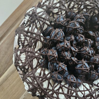 Dark Chocolate Blueberry Gourmet Cheesecake