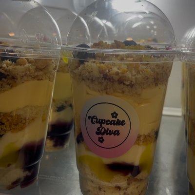 Blueberry Lemon Cream Cheese Cups 