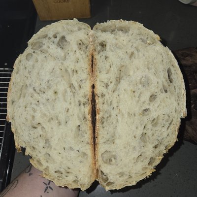Olive Oil & Herb Sourdough Loaf 