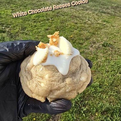 White Chocolate Reeses Cookie 