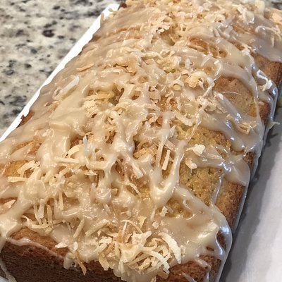 Coconut Pound Cake Loaf