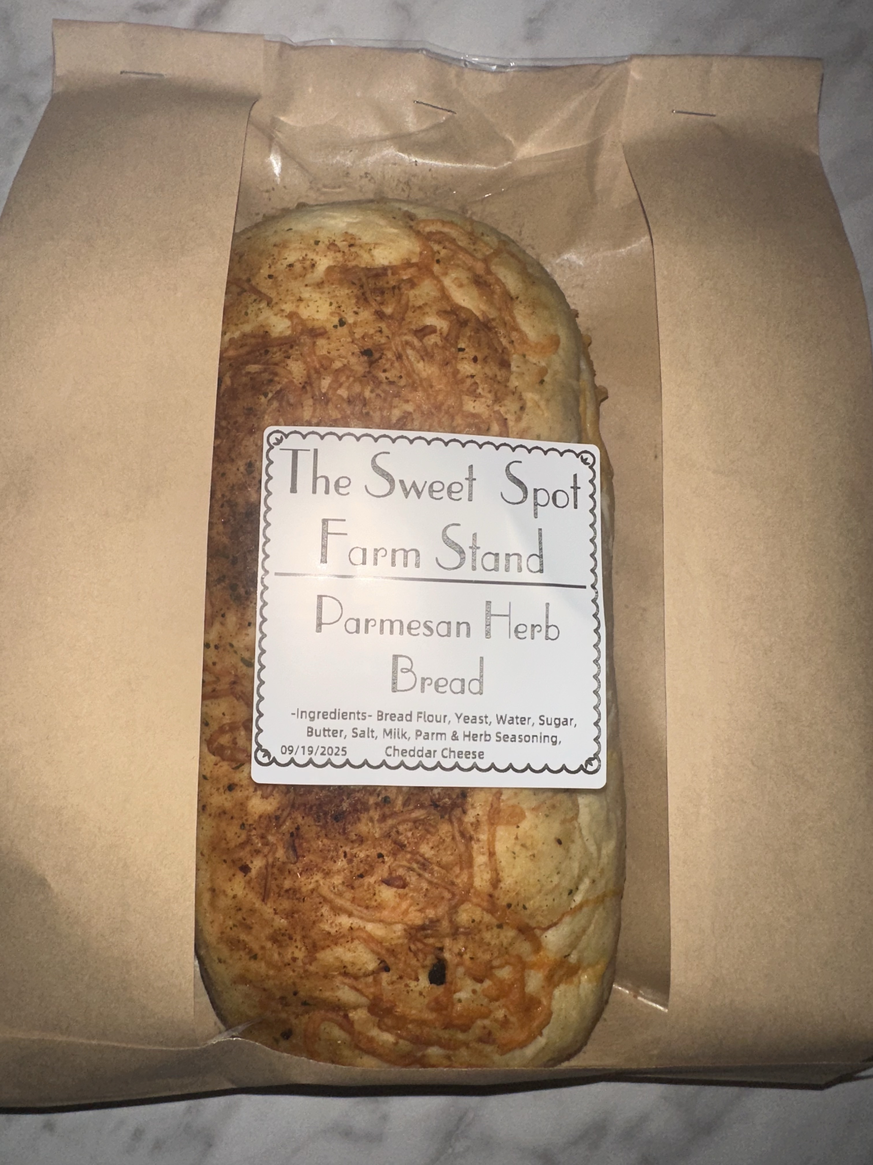 Parm Herb bread