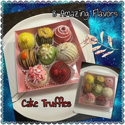 Cake Truffles                                  8 Pack 
