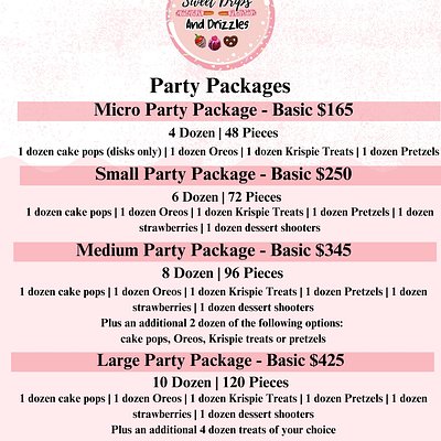 Large Party Package 